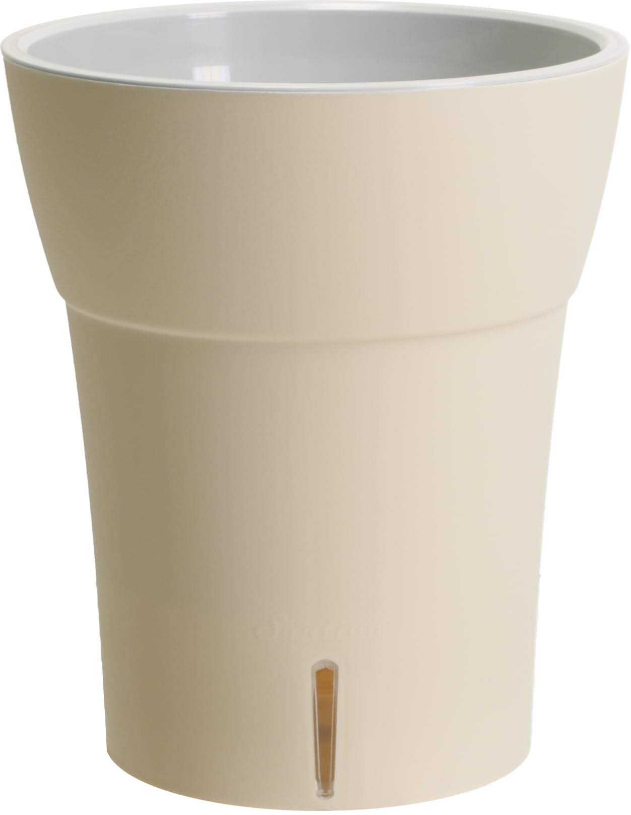 Happyplants Dali-Dea Orchid Self-Watering Flower Pot Planter With Water Level Indicator Water Reserve And Drainage Holes