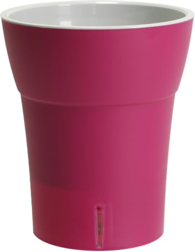 Happyplants Dali-Dea Orchid Self-Watering Flower Pot Planter With Water Level Indicator Water Reserve And Drainage Holes